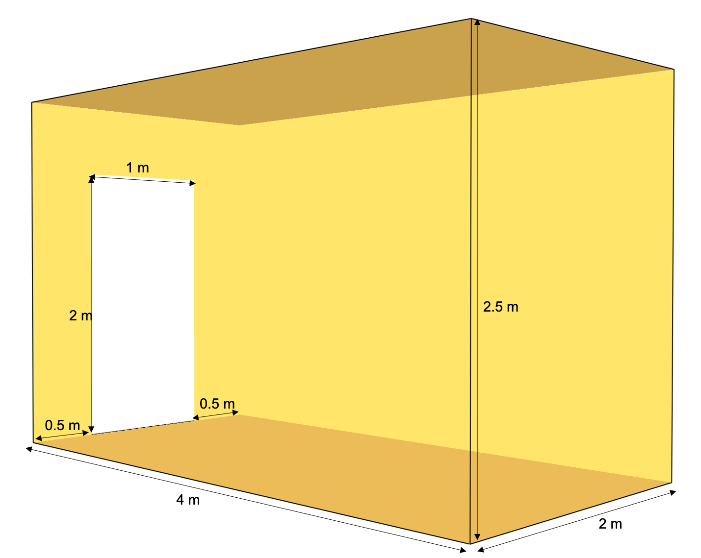 enter living room dimensions